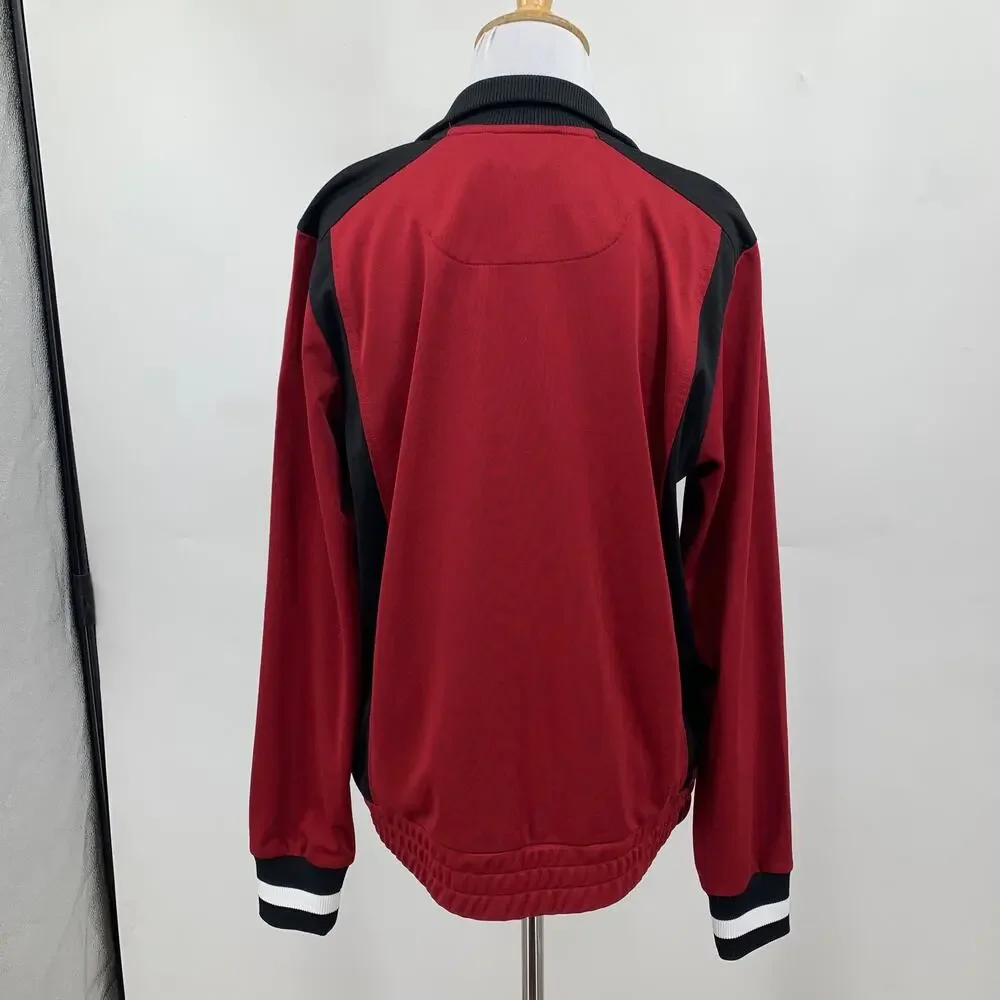 Arizona Coyotes Jacket Womens L Large On-Deck NHL Full Zip G-III Carl Banks